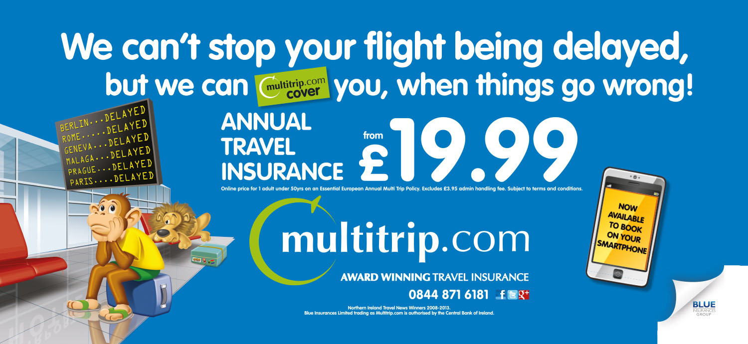 TUbe ADvertising - Blue Insurance Travel Insurance Campaign
