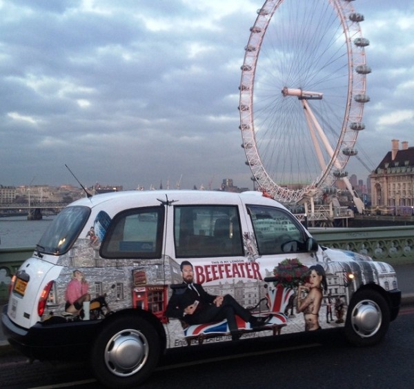 Full Livery Taxi Advertising