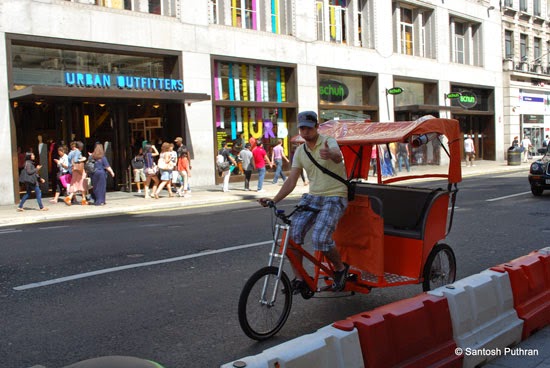 London Rickshaw Pedicab Transport