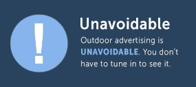 outdoor advertising is unavoidable - Outdoor Advertising Statistics - Transport Media